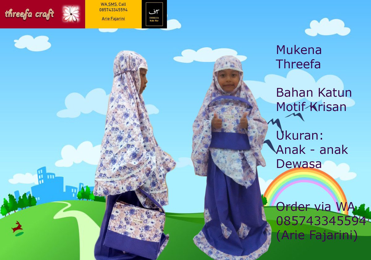threefacraft's tweet photo. Mukena anak &amp; dewasa dengan bahan katun bermotif bunga krisan. Tersedia berbagai ukuran mulai XS, S, M, L, XL, XXL, (Dewasa)
#mukena #mukenaanak #mukenakatun #mukenamurah #murah #katun https://t.co/IJjnOv2kLk