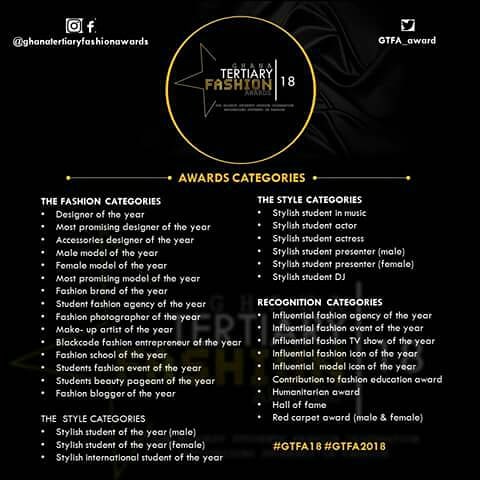 gh_MediaTrendz's tweet photo. @GREATness_ent is now a proud media partner of this years @GTF_awards ..
The categories are out now, check it out & see the if you fit in there π..
Powered by @blackcodeghana
#GTFA18
#GhanaTertairyFashionAwards18
#teamGREATness https://t.co/e1miWe6pmY