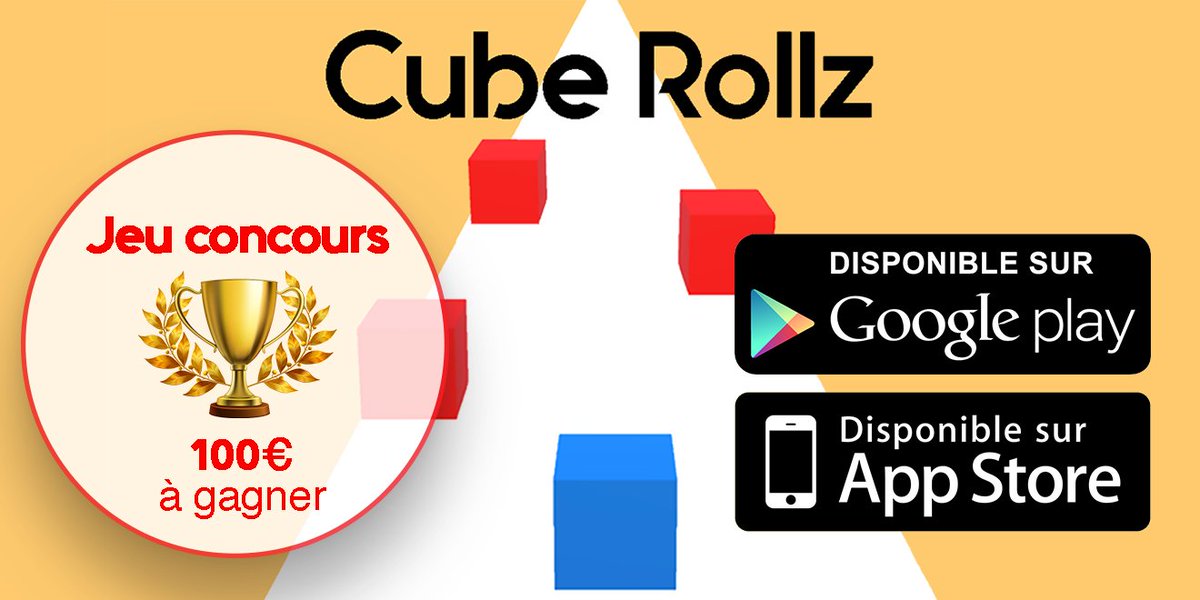 ecole_ipssi's tweet photo. Pour télécharger le jeu «Cube Rollz» disponible sur iOS et Android:
IOS : https://t.co/IyA4hKzn1U
Android : https://t.co/jz1PKaEiLn
Essayez de remporter la somme de 100€. Pour cela, il vous suffit d'obtenir le meilleur score! @Android #IPSSIParis #IPSSIMLV #developpeurs https://t.co/uAT3xZbUDC