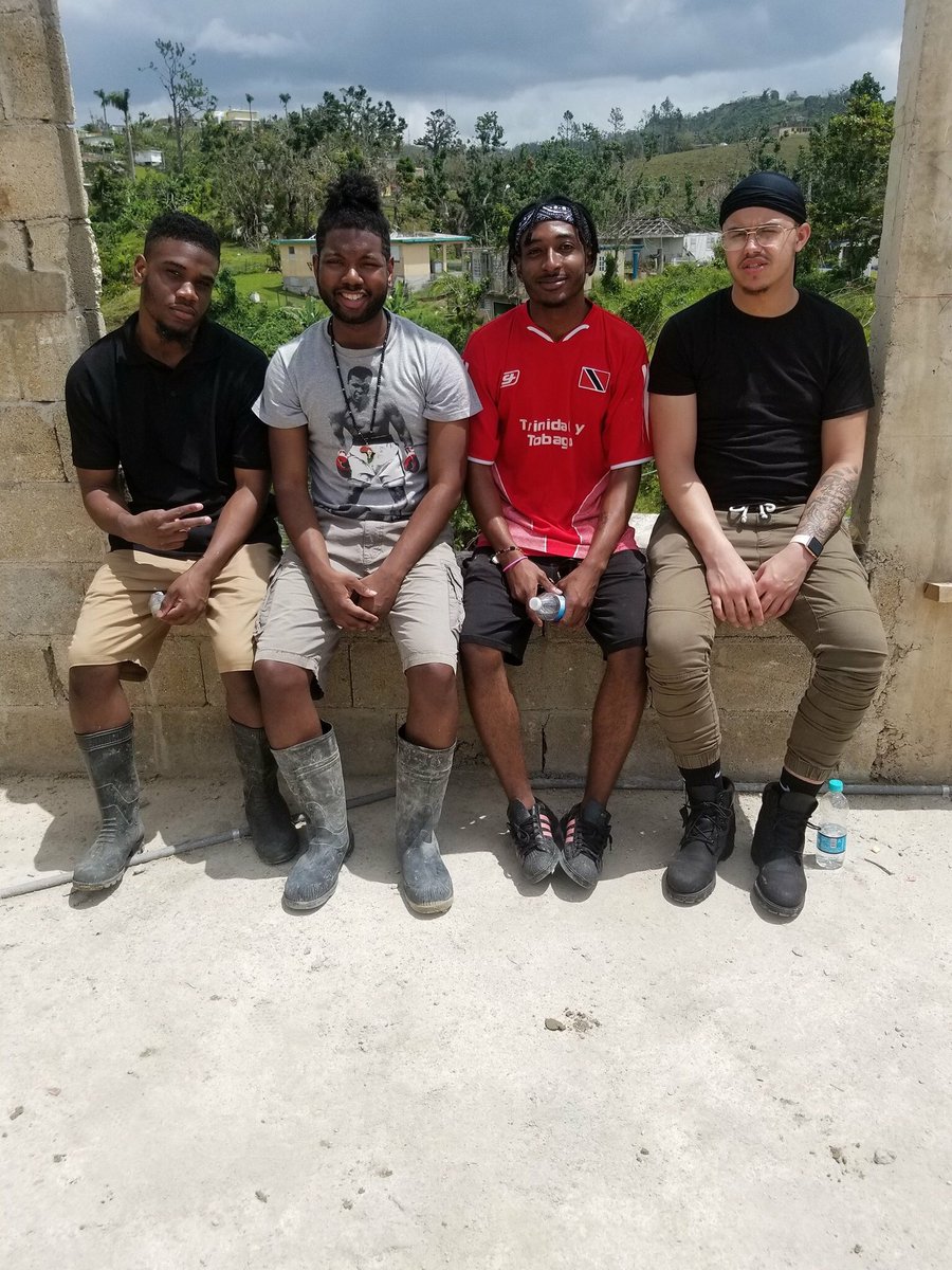YouthBuildPHL's tweet photo. Happy Thursday! Shout out to our #ybphilly fam spreading love the #YBWay all the way in Utuado, Puerto Rico. During Spring Break, they are serving and responding to the most urgent needs of Utuado residents. Cheers to student leadership and service! #YBservesPR ๐๐ต๐ท๐ https://t.co/Ivxz9OwbOK