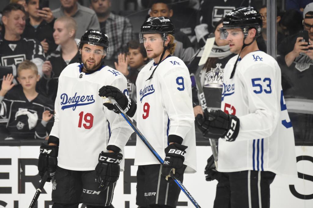 LA Kings on X: Even though we have a game tonight, we're sending good luck  to our friends over at the @Dodgers as they kick off their 2018 season! 🙌  #OpeningDay  /