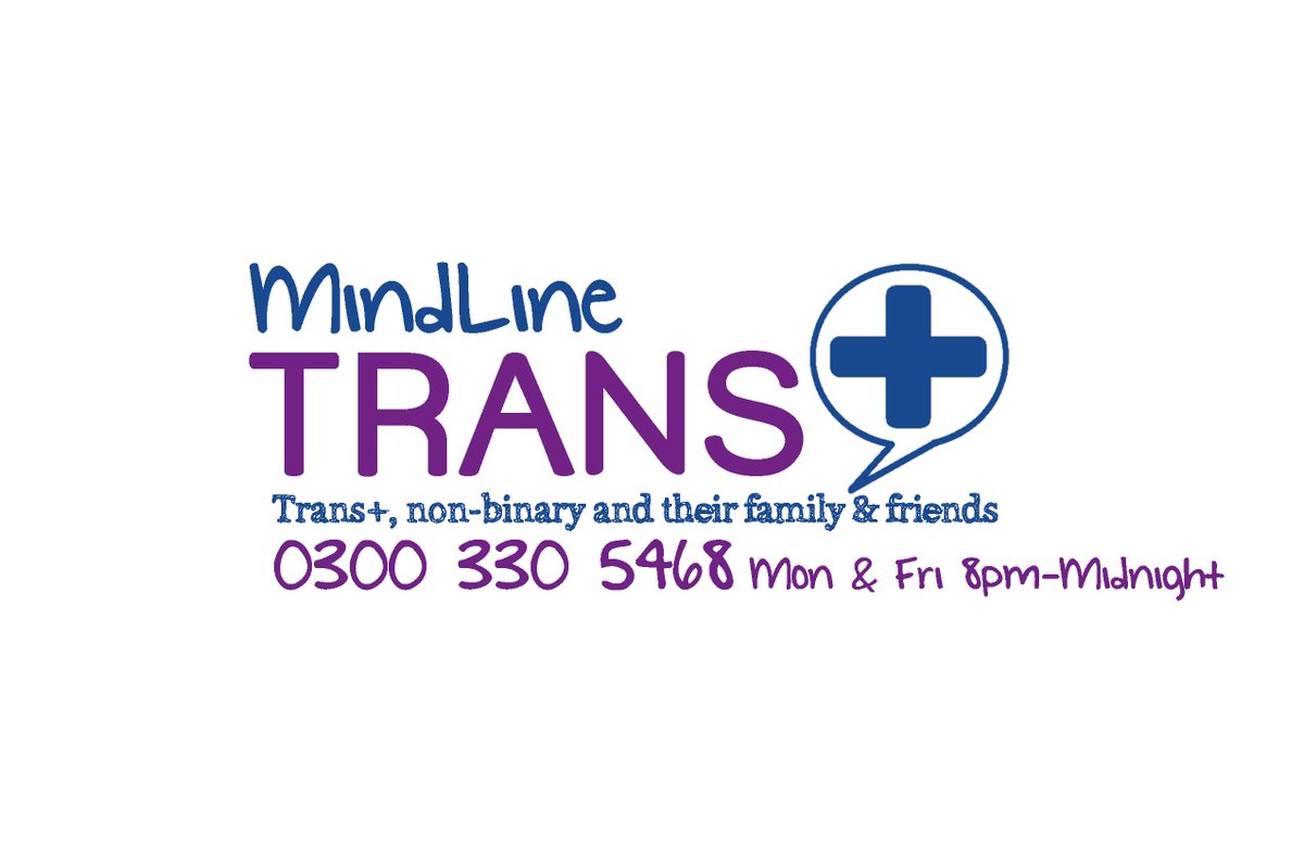 MindlineTrans's tweet image. #MindLineTrans is open tonight from 8pm-midnight and our friendly call handlers are here to offer support if you identify as #trans #nonbinary #agender #genderfluid or you&apos;re supporting someone who does. 
Call us now and every Monday &amp;amp; Friday on 0300 330 5468