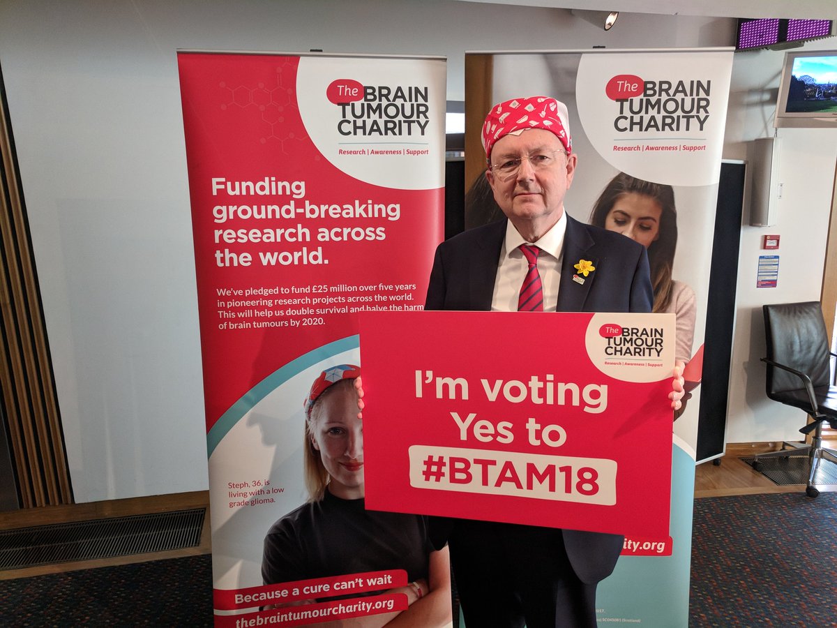 BrainTumourOrg's tweet photo. Good to meet @billabowman today and discuss the issues that face the brain tumour community. Thanks for helping us raise awareness. #BTAM18 https://t.co/RQG42SdTVU