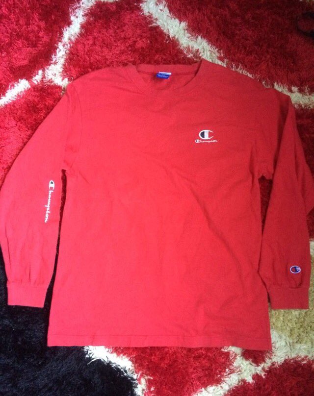 theLocalize's tweet photo. CHAMPION longsleeve shirt

Size : M
Colour : Merah, 9/10
Type : Long sleeve
Tag : Champion USA
Condition : 9/10
Harga : RM30 + Rm10 postage
COD : Kuantan

Pertanyaan, direct whatsapp :
https://t.co/I1Y5xvp6zQ
@KuantanTV 
*FIRST COME FIRST SERVE* https://t.co/FUQoAQe2eJ