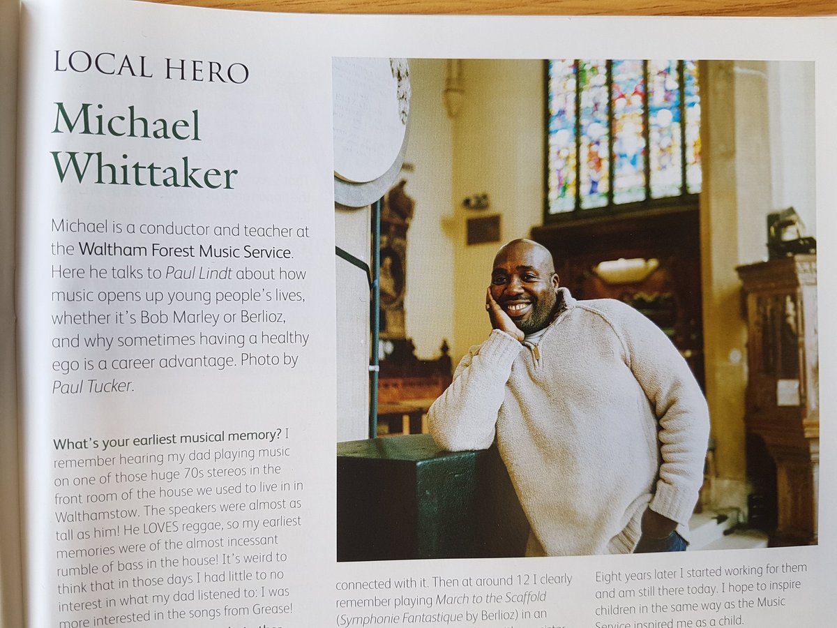 wfmusichub's tweet photo. Hot off the press! Delighted our Youth Orchestra conductor Michael Whittaker is featured in April's E-List https://t.co/mfYCqdJI4E