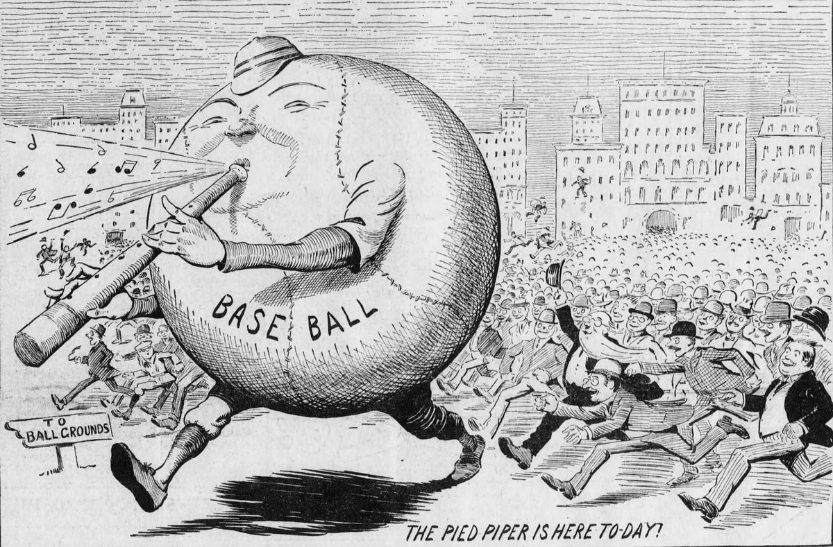 thorn_john's tweet photo. Play ball! Brooklyn Eagle, 1911. h/t @kreichard https://t.co/1J5dDkzroT