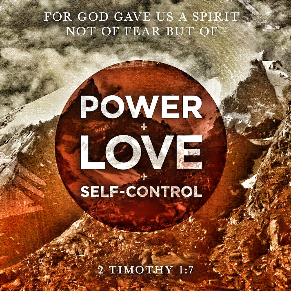 god did not give you a spirit of timidity