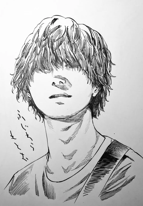 描くの久々な気がする。 