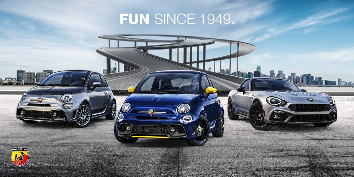 AbarthSchweiz's tweet image. Getting older doesn’t mean we stopped having fun.
#anniversary #Abarth