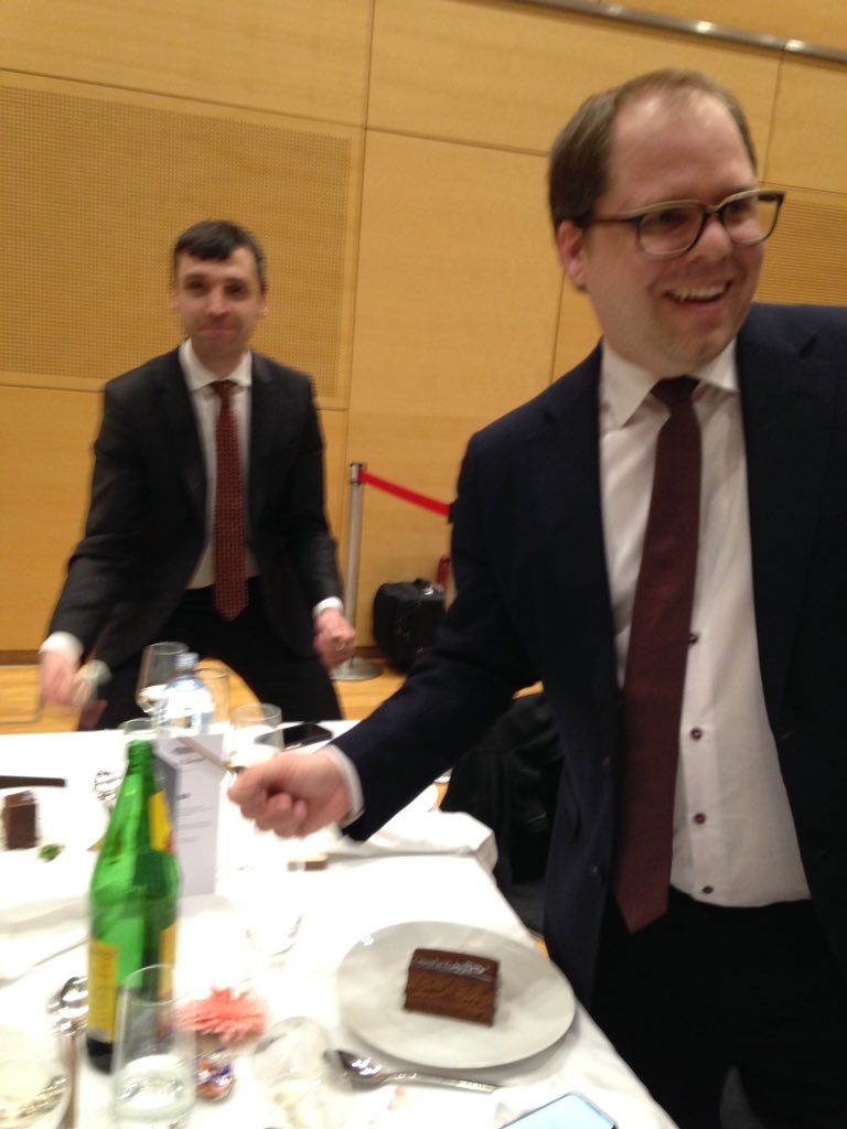 Out of 357 teams at the #25thVisMoot, @LAWMcGill comes 2nd on claimant's memo, with honourable mentions for individual oralist and respondent's memo. Our awards are a tribute of and, dedicated to, our coaches Martin Doe &amp; Alex Dobrota.