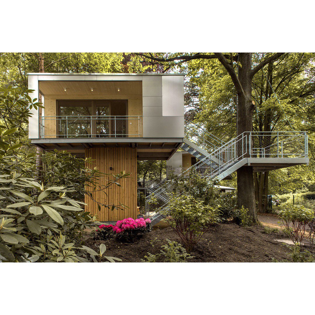 EmozioniDC's tweet image. Современный дом на дереве в Берлине. Воплощенная в жизнь мечта детства!
.
#домнадереве #архитектура #дизайн #Берлин #emozionidc