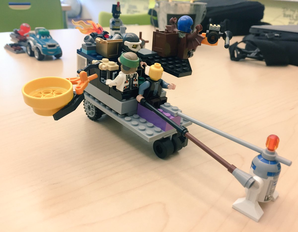 MrsDFifthGrade's tweet image. Love my students’ interpretation of  The Lion, the Witch, and the Wardrobe with LEGO!! They all created their own version of the White Witch’s sledge. #learningWithLego #narnia #tjsrocks