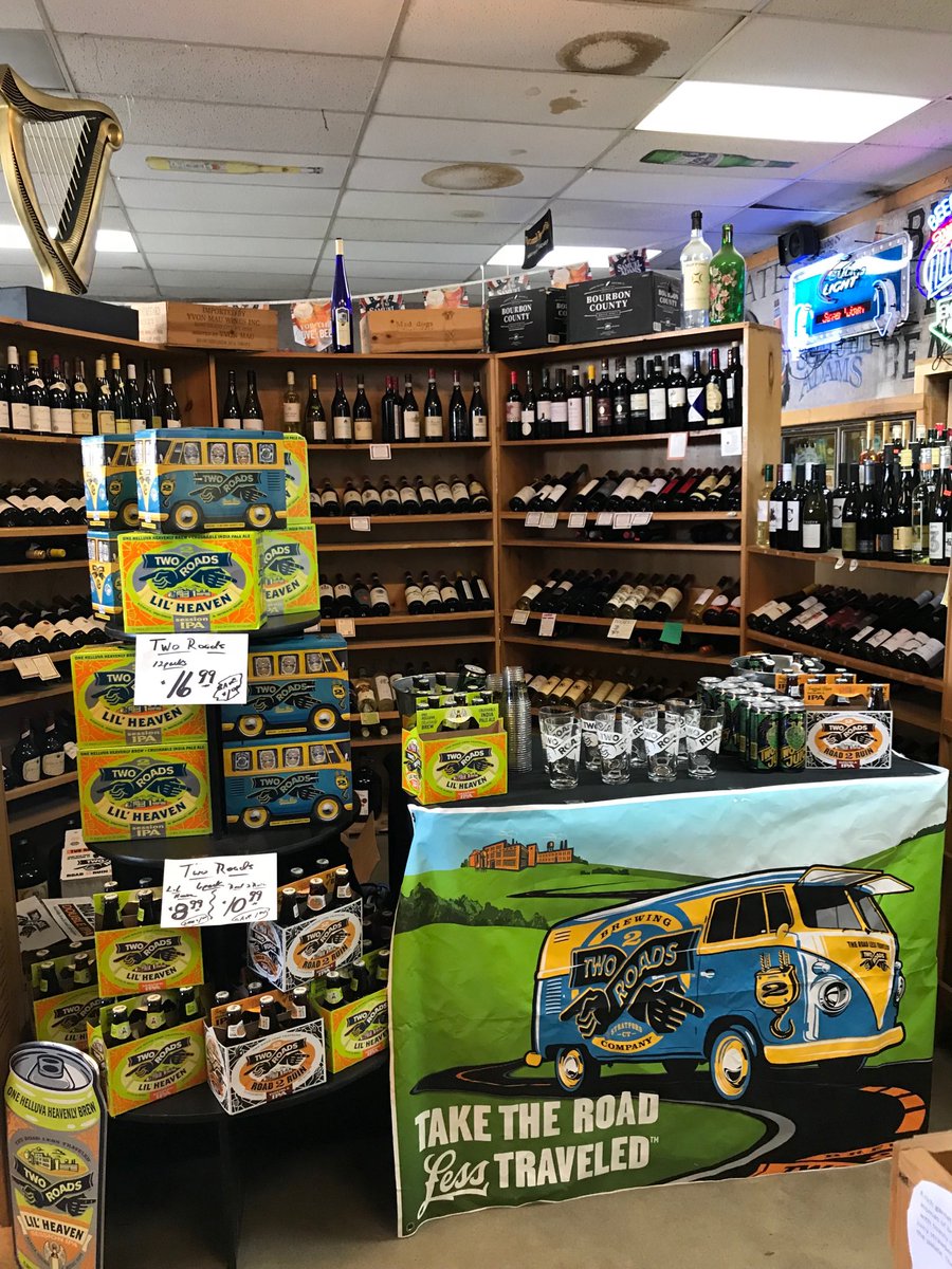 Throwing down with some serious <a href="/tworoadsbrewing/">Two Roads Brewing Co</a> deals and #swag at #BurbyandBates #Orono #ME TIL 7pm!