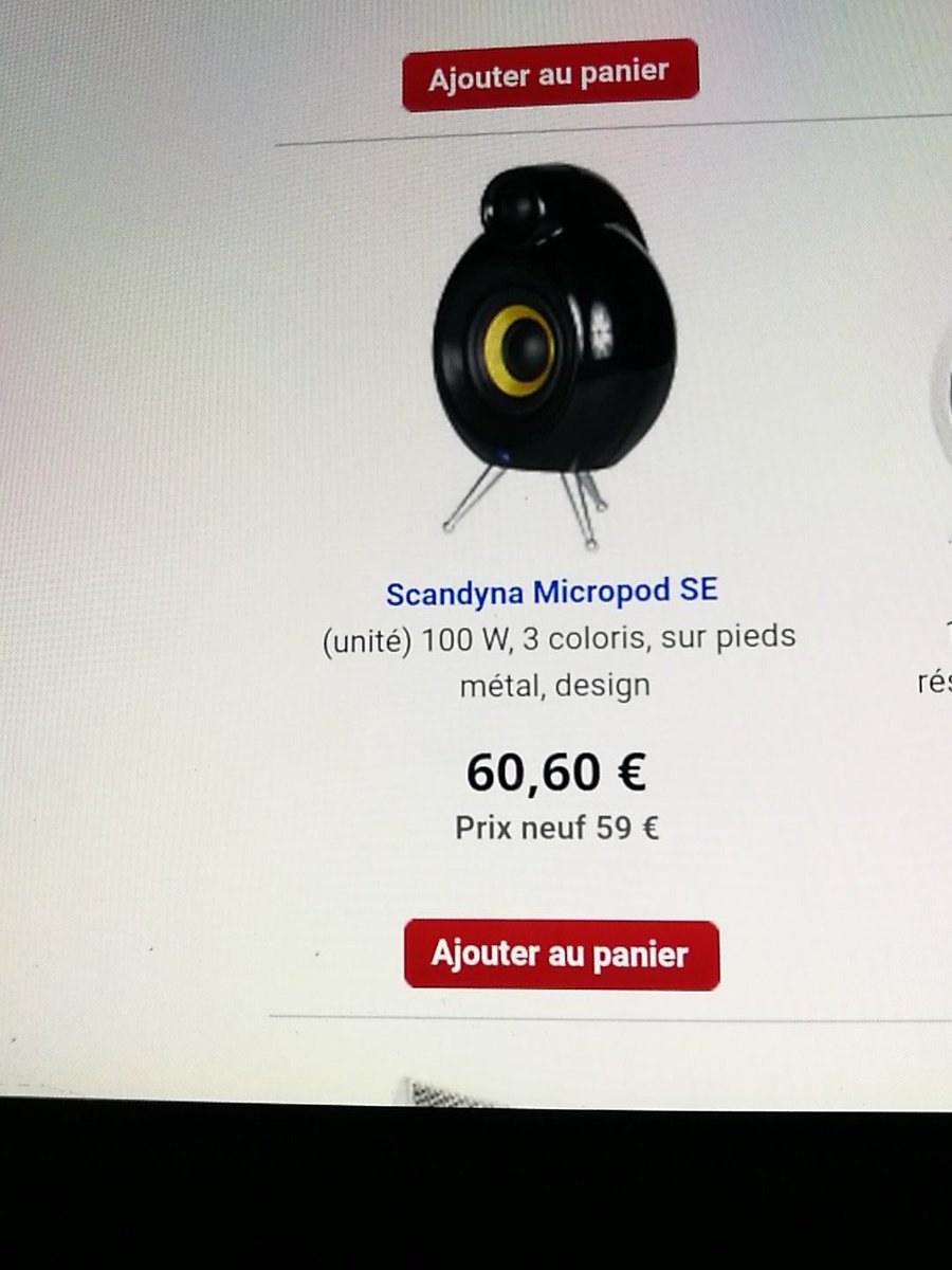 GenerationX_Fr's tweet photo. Ça c'est de la solde 😂 chez https://t.co/8tqyTAxJrq plus chère que neuve ! #sonvideo #soldes #destockage https://t.co/n4BrbQPNzv