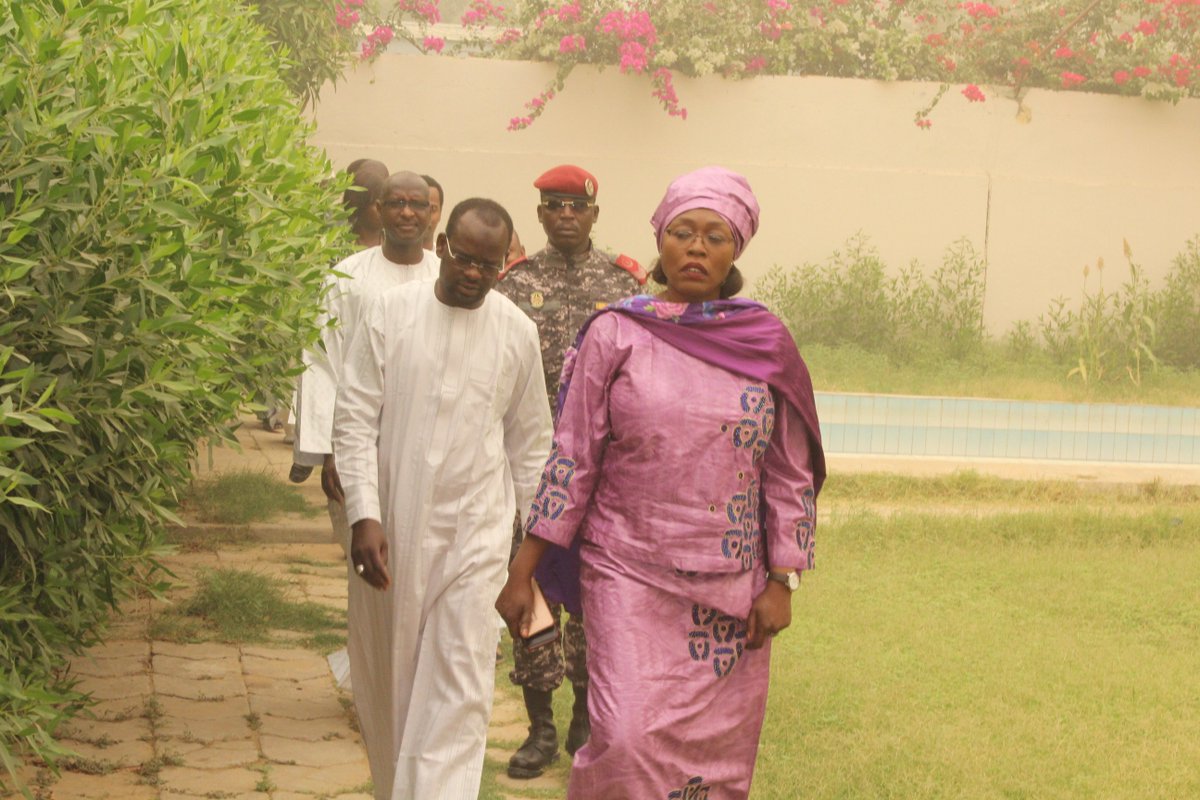 ENASTIC_TCHAD's tweet photo. # Le temps fort en image de la visite de ce matin à l’#ENASTIC de Mme la Ministre des Postes des Nouvelles Technologies de l’Information, de la Communication et porte-parole du Gouvernement. https://t.co/g5kHyfxkSn