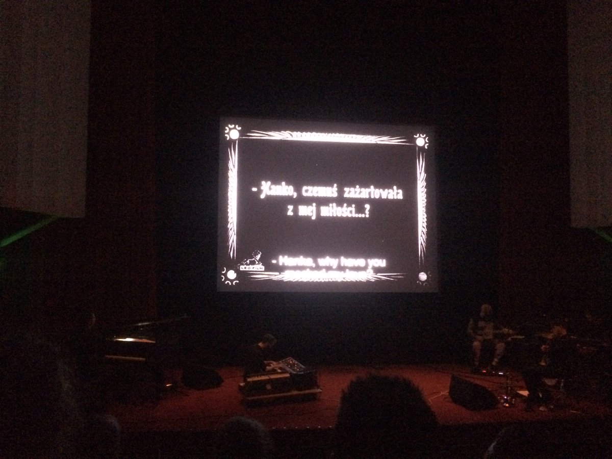 #kinoteka2018 closing gala with silent film and live music.
Thanks for your kind support, let’s meet again next year