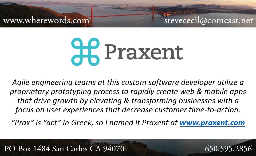 WhereWords's tweet photo. #Yesinamedit #Praxent #UI #UX #UXdesign #appdev #webdev #devops #APIdev #APIdesign #UIdesign #mobile #cloud #infosec #namer #naming #nameman #branding #rebranding #VerbalBranding #shortform #copywriting #trademark #CorporateIdentity #NewProduct #startup #startups @PraxentSoftware https://t.co/pWWdWffjys