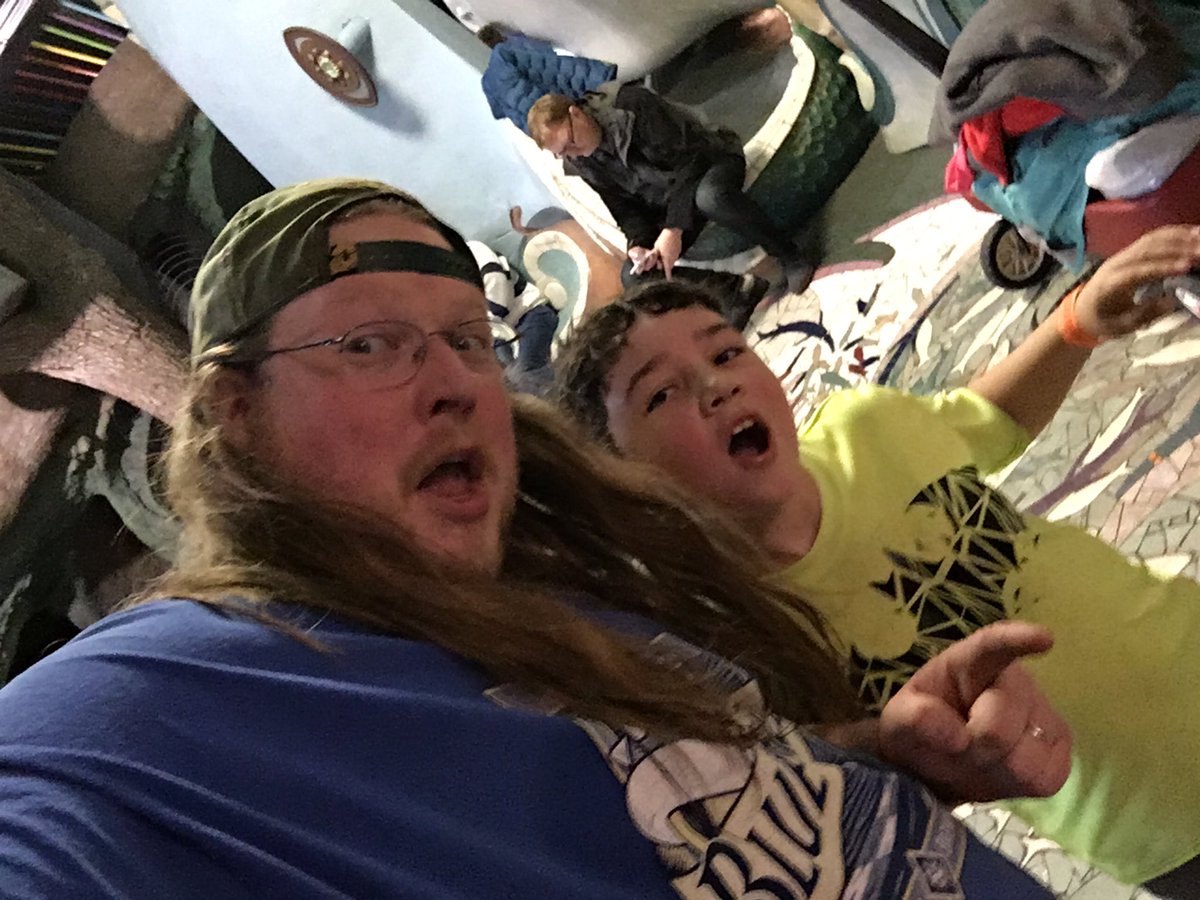DumpBucketWives's tweet photo. @citymuseum this morning! Getting crowded so we are heading to @FergusonBrewing for lunch. Then back to the madness, which is the main reason we come to STL! https://t.co/9wnGmDMOa5