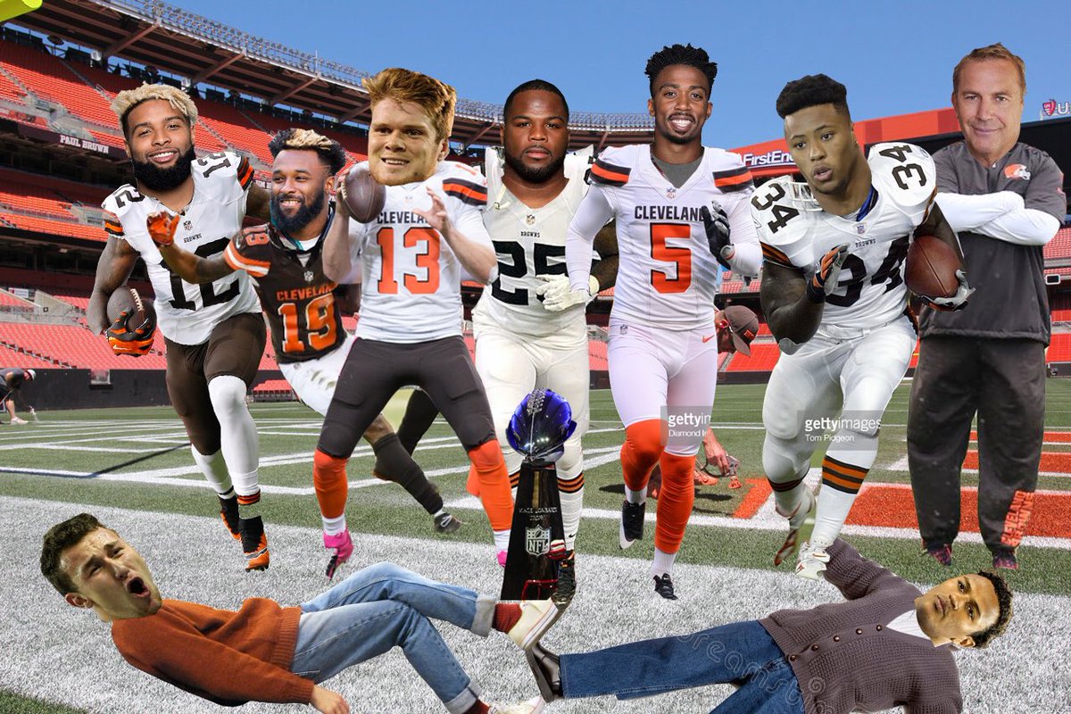 Beatdown_Sports's tweet photo. Will the Cleveland Brown’s next season lead them to the Super Bowl or will they stay in the toilet bowl? https://t.co/pSsXYxWXLK