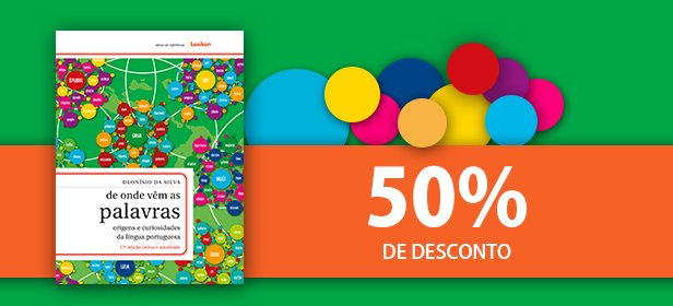 editoralexikon's tweet photo. Aproveite o desconto sobre o livro "De onde vêm as palavras: origens e curiosidades da língua portuguesa" em nosso site: https://t.co/GyEXCYlVD8 https://t.co/UfRkLud5Kh