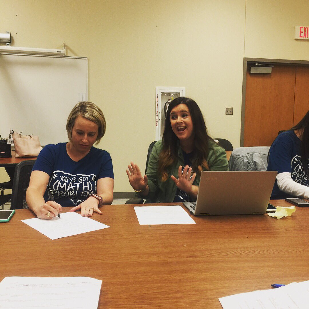 LizzieHaeder's tweet photo. As a member of my school’s Vertical Math Council, I got the opportunity to Skype with a fantastic mathematician, Graham Fletcher! It was amazing to feel validated with our math beliefs and practices. Thanks for collaborating with us @gfletchy ! https://t.co/NbJPghRwzC