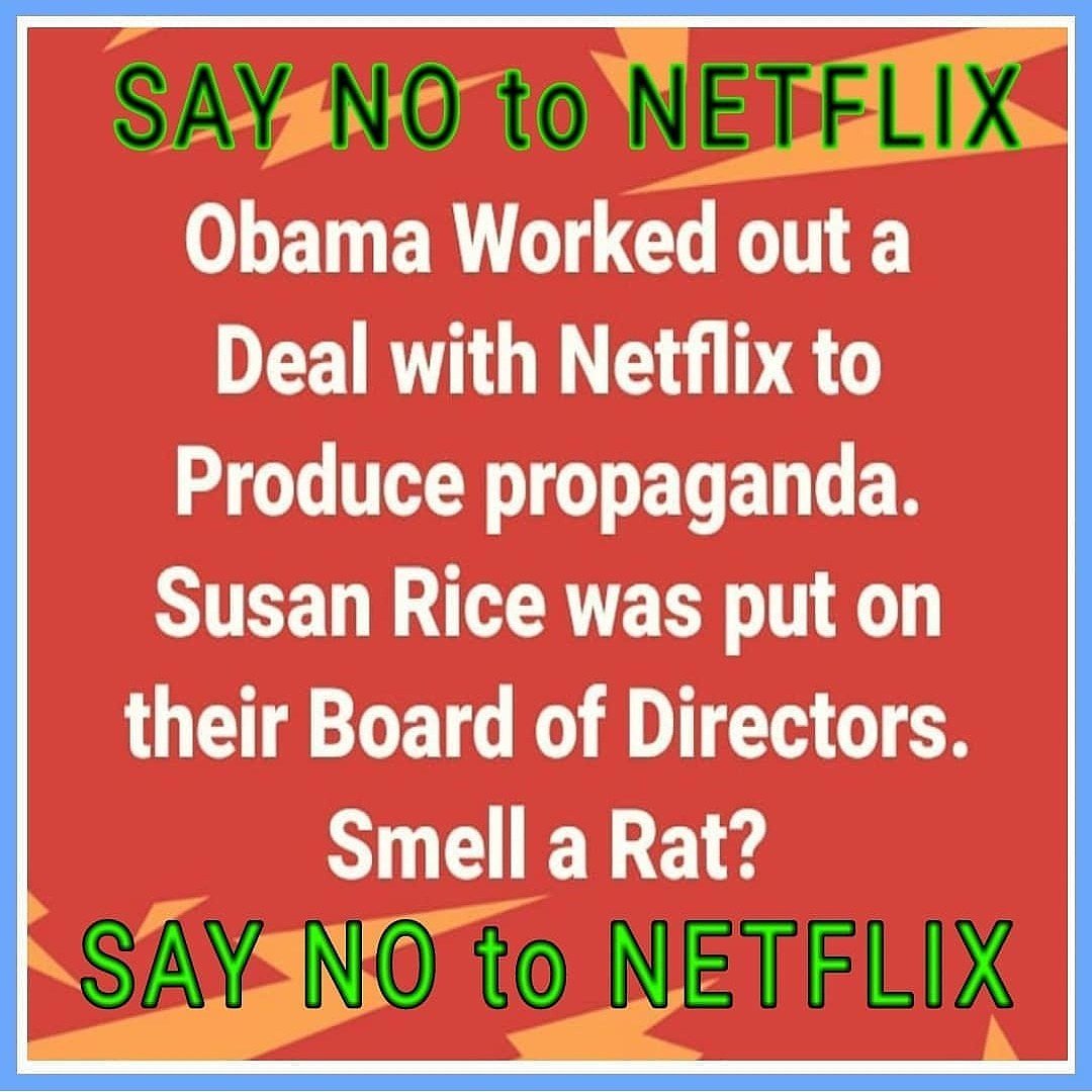 ProjectWarPath's tweet photo. Susan Rice is the one who kept pushing the lies that Benghazi was a spontaneous attack inspired by a unheard-of YouTube video. #BoycottNetlix #CancelNetflix #LockherUp #Corruption #FisaMemo #ObamaForPrison #LockThemAllUp #CorruptFeds #PureEvil https://t.co/DjnateE5Qq