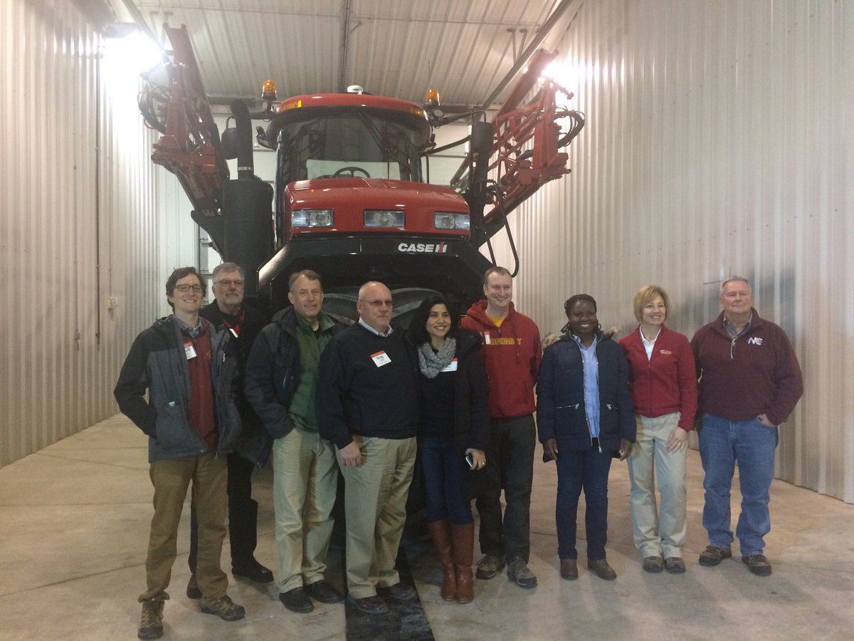 Thanks John, John, Mike and Brad <a href="/NCC_Clarion/">North Central Coop</a> for hosting ISU researchers today. Great discussion. <a href="/isuagronomy/">Iowa State Agronomy</a> <a href="/Soil_Plant_IXNs/">McDaniel Lab</a> <a href="/GregTylkaISU/">Greg Tylka</a> #ISUCrops #StrongIowa