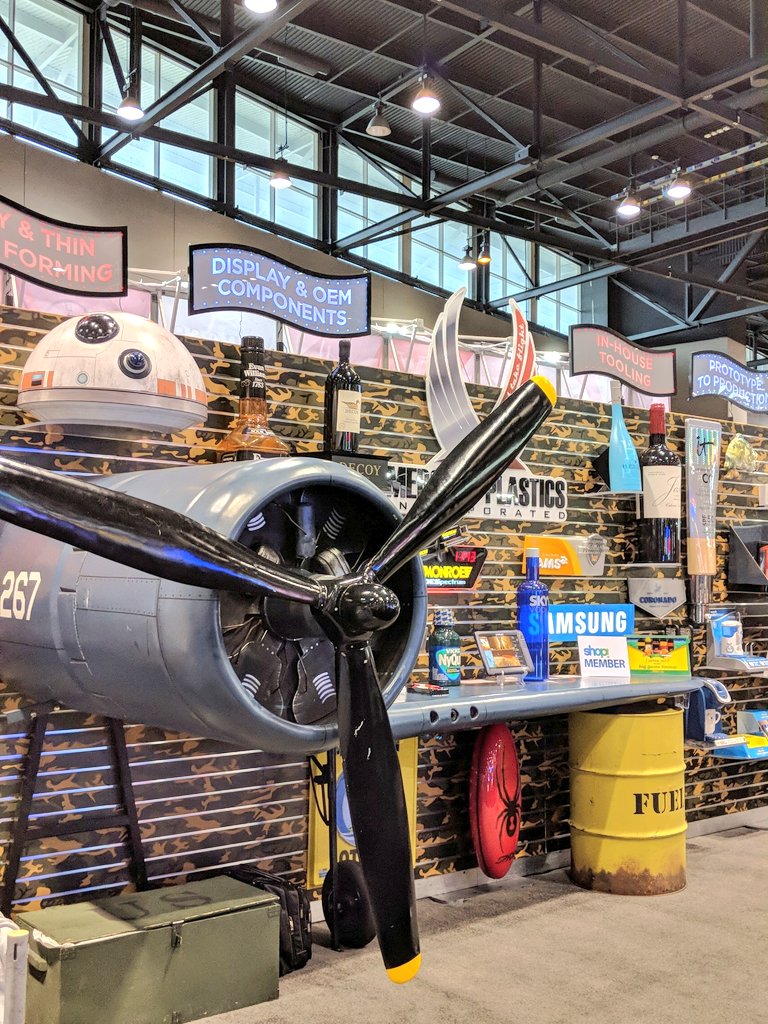 Ready to take flight in the <a href="/Mercury_Plastic/">Mercury Plastics Inc</a> booth #935. Stop by and say hi! #globalshop