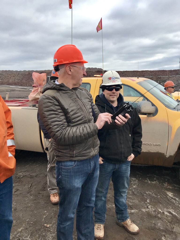 MCC_DLoon's tweet photo. Enjoyed touring @MN_Chamber member @U_S_Steel #minntac to see first hand amazing contribution ore operations provide and jobs supported across MNโs iron range. Yep, thatโs me lighting the fuse. @CaterpillarInc #ironrange @IMA_MN https://t.co/ubLnRZVdl9