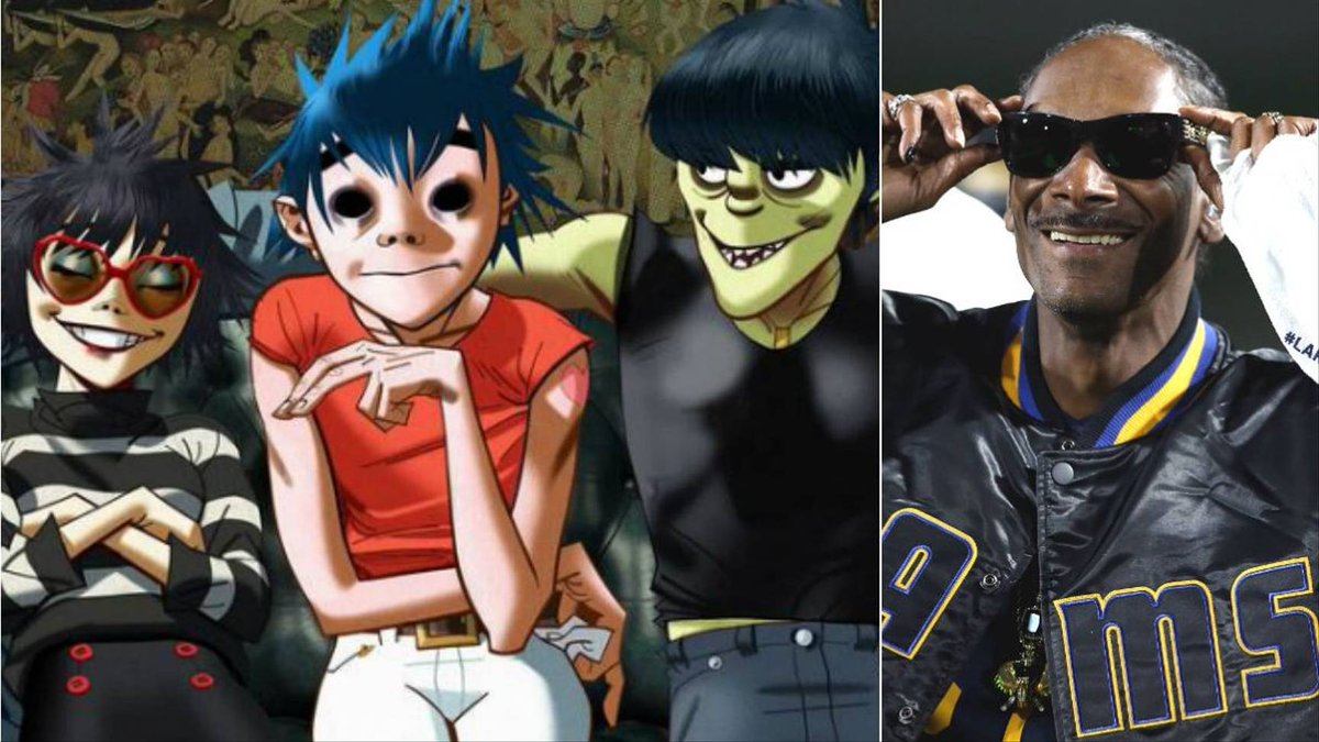 Gorillaz debuted a new song ft. 