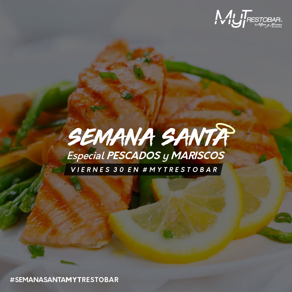 mytrestobar's tweet photo. Este #viernes no te pierdas un especial con los mejores pescados y mariscos con todo el sabor de #mytrestobar 
Te esperamos en Alonso de Córdova #4134, Vitacura. https://t.co/nG92aOggP5