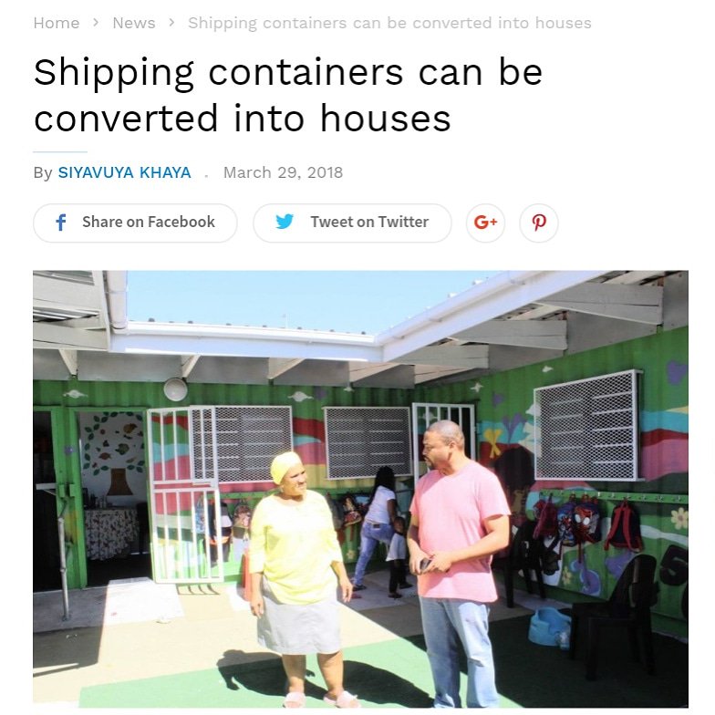 LimaniContainer's tweet photo. Siyavuya Khaya from the Vukani Newspaper speaks to Limani Containers about all things shipping containers. Catch the full article on our blog below:  

https://t.co/G8GLMAbP8V https://t.co/qtjOdKrFhG