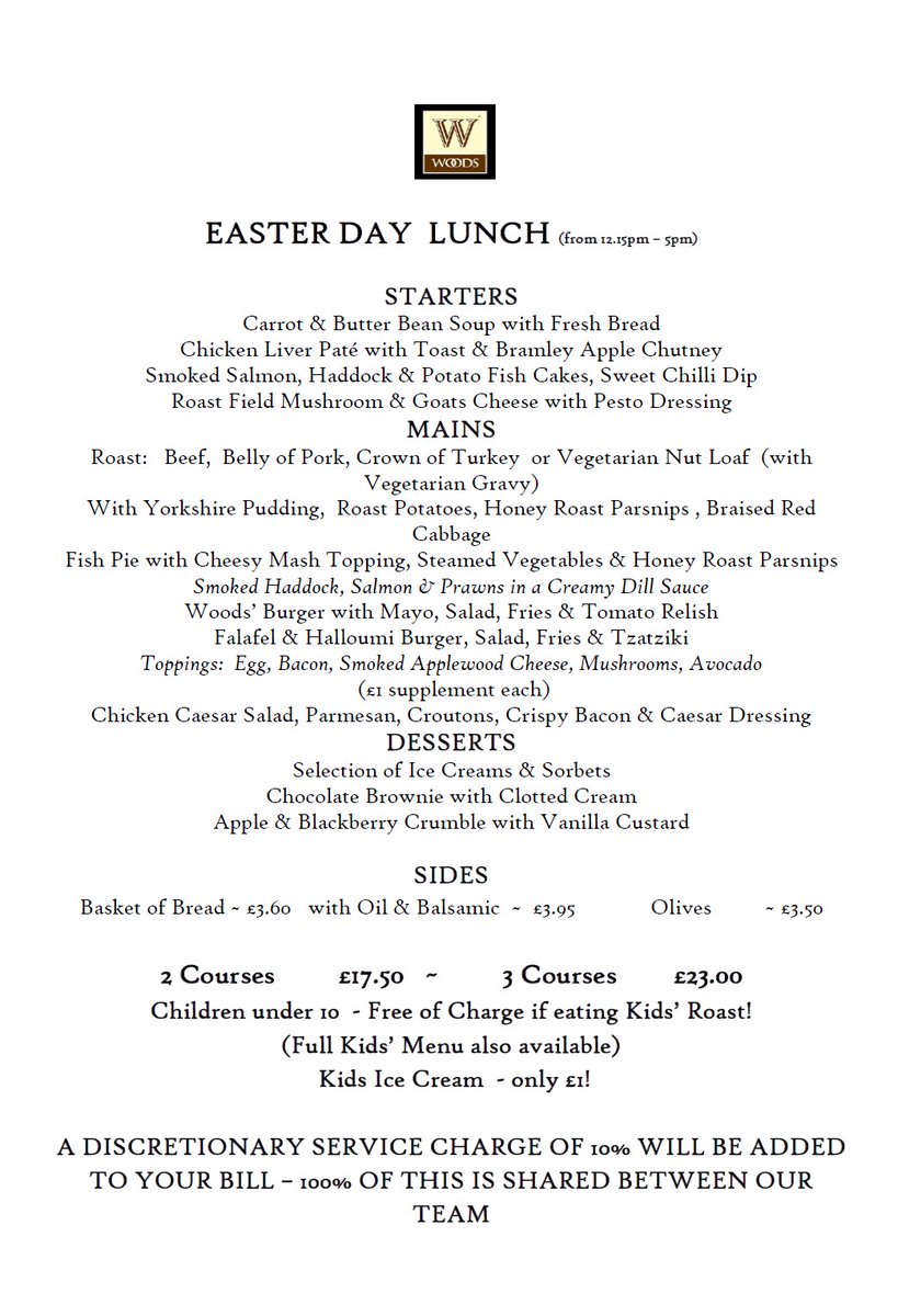 ThePantiles's tweet photo. Still looking for somewhere eggs-tra special to eat on #Easter Sunday? Why not head to @WoodsTWells in #ThePantiles?! They have Easter Breakfast/Brunch/Lunch and Afternoon Tea menus* available! ππ½οΈπΎ
#TunbridgeWells #Kent #KentHour #Food #Local #EasterFeasting RT! https://t.co/VDUwS7esmX
