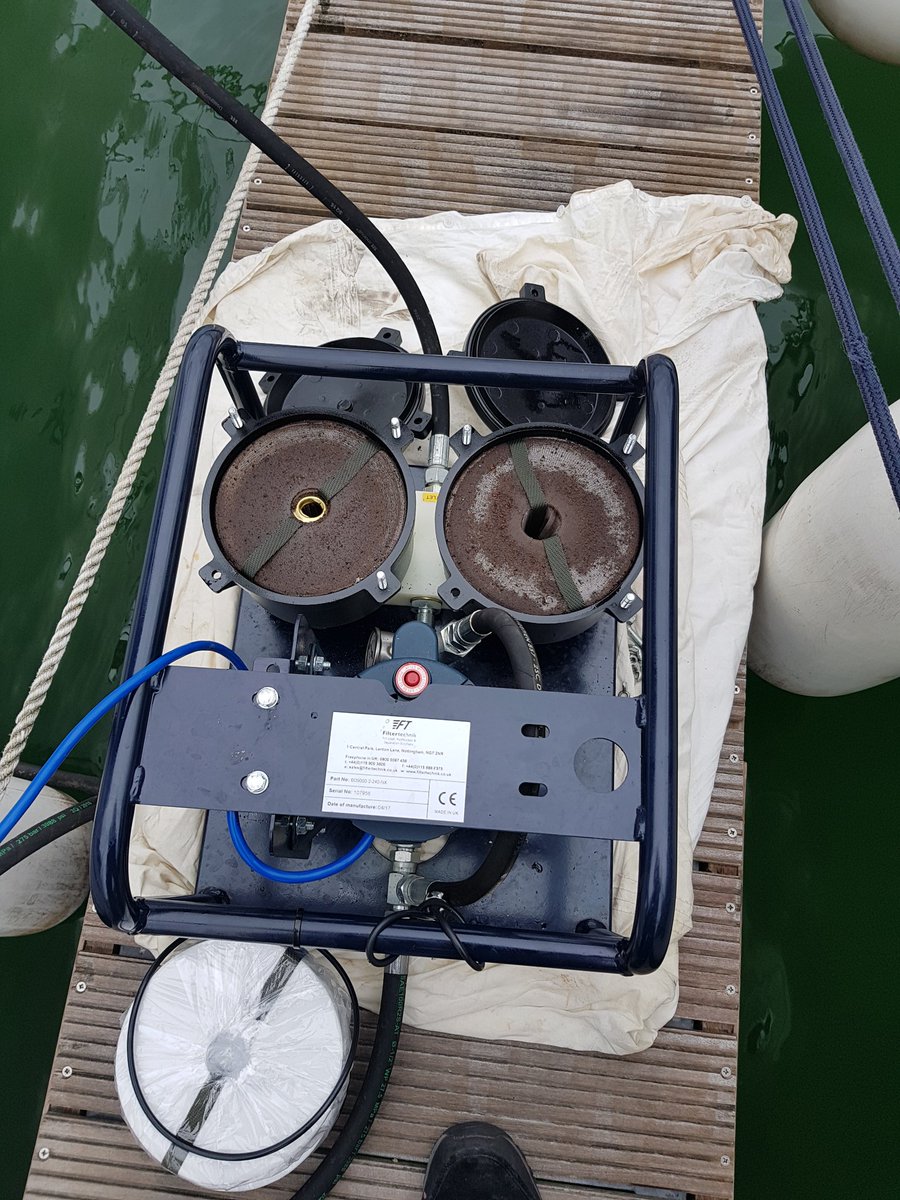 boats_uk's tweet image. Bug Buster at work Milford Haven 4 boats this week