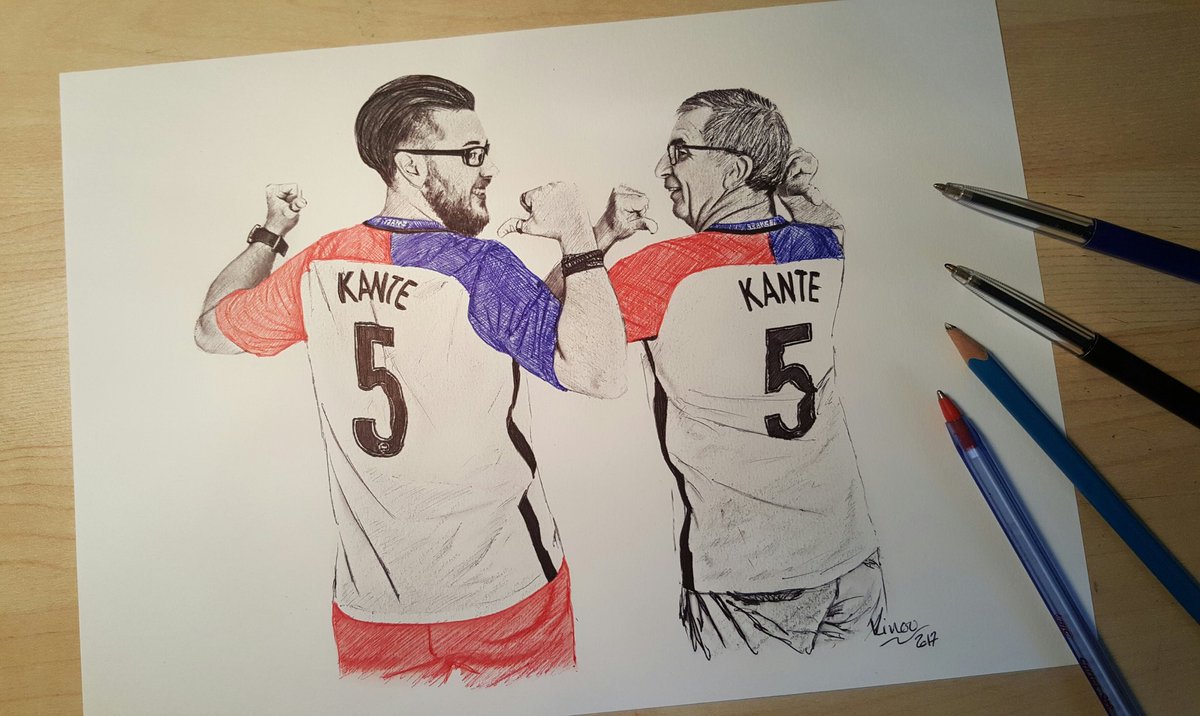 PCBinet's tweet photo. 🎂 Mon pôpa et moi on souhaite un joyeux anniversaire à @nglkante grâce à @kinougram !! 🎂 https://t.co/MP902n2DYi