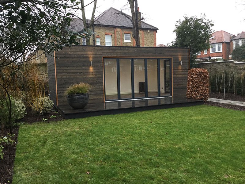 Hi #wnukrt hope everyone has a nice Easter what ever you are doing.  This is one of out bespoke garden rooms made with scorched larch.  futurerooms.co.uk #womaninbiz