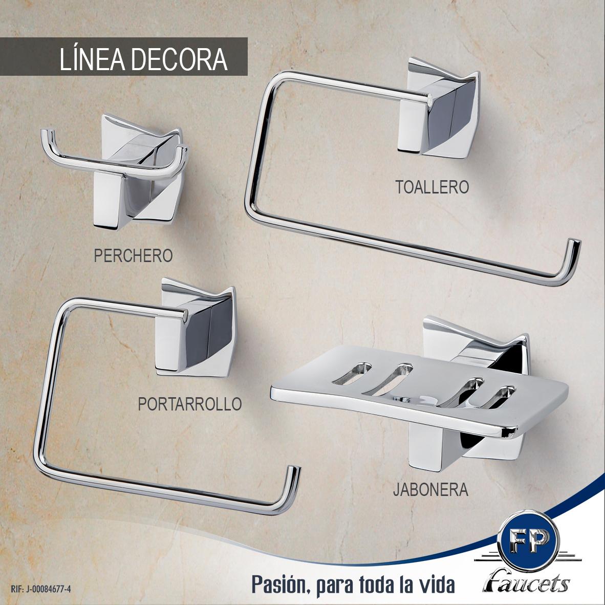 Sencillez y elegancia. Conoce nuestra línea de #accesorios DECORA el toque perfecto para tu cuarto de baño.

#FP #PasionParaTodaLaVida #Accesorios #Portarrollo #Jabonera #Perchero #Toallero #Felizjueves