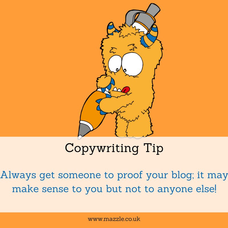 MazzleLtd's tweet photo. Always proof your blog! https://t.co/jJe0sJdbPN