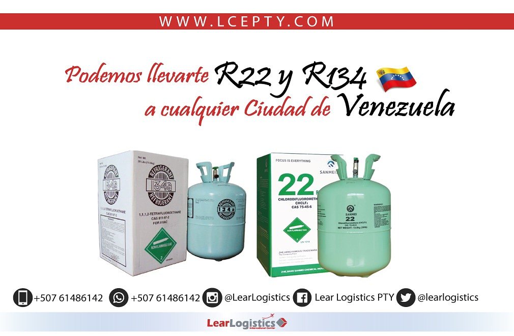 LearLogistics's tweet image. R22 y R134 a cualquier ciudad de Venezuela 🇻🇪

lcepty.com 

#507 #REVISTAENPANAMA #PANAMA #COLOMBIA #COSTARICA #ENVIOSAVENEZUELA #COMPRASPORINTERNET #PUERTAPUERTA #TUCARGAEXPRESSPANAMA
#ENVIOMARITIMO