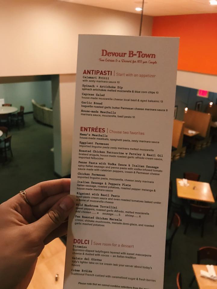DevourBtown's tweet photo. Only a few days left to #DevourBtown! Take advantage of two entrees and dessert for $35 at @Grazie_Italiano. https://t.co/2z45BThK2M