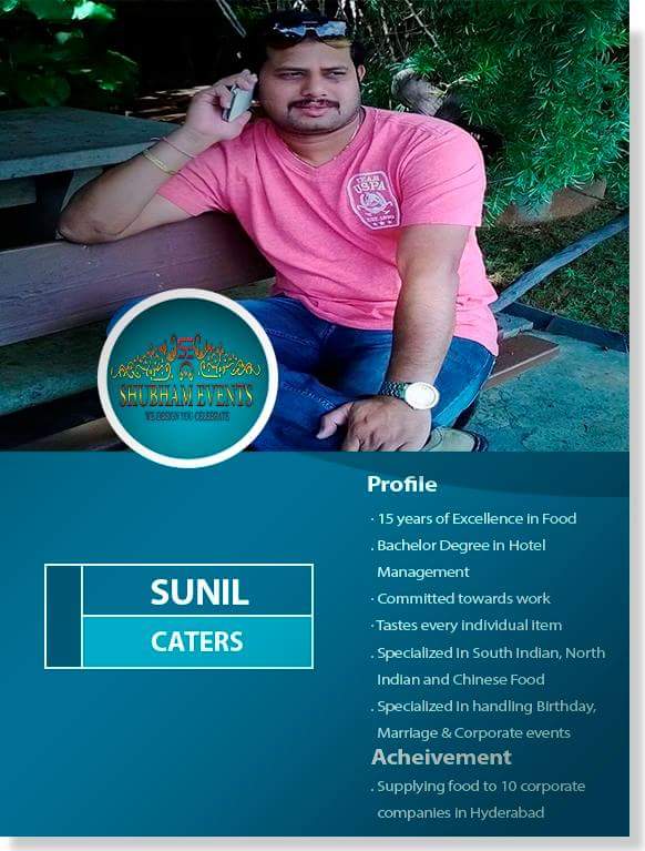 shubham_events's tweet photo. When we went for an Event/Party, First thing attendees talk about is Food and its deliciousness.

Here comes our delicious food maker..Mr.Sunil with 15 years of expertise in Food Industry.
Caters Food to software company cafeterias in Hyderabad.

#ShubhamEvents  #DeliciousFood https://t.co/FHMS6GGy4c