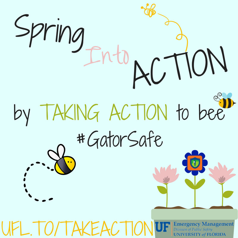 UFPublicSafety's tweet photo. When an emergency happens @uf, know how to spring into action at https://t.co/zBCVARP42k or on the #GatorSafe app. https://t.co/L4TqPhkg6K