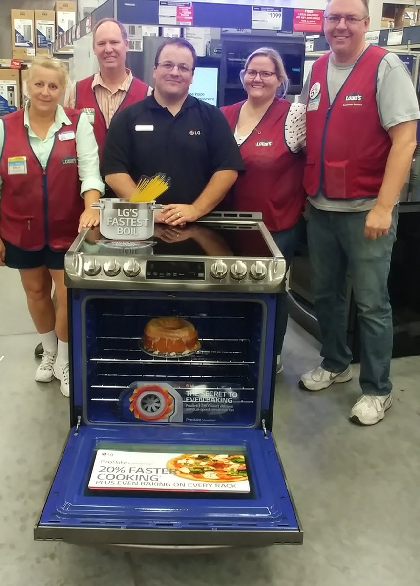 LGeanderson's tweet photo. @LGUS @Lowes 2362 Estero FL #LemonChiffonCakeDay #LGProBake. Are you hungry for some cake? Then use LG Probake! https://t.co/2XBM87yM34