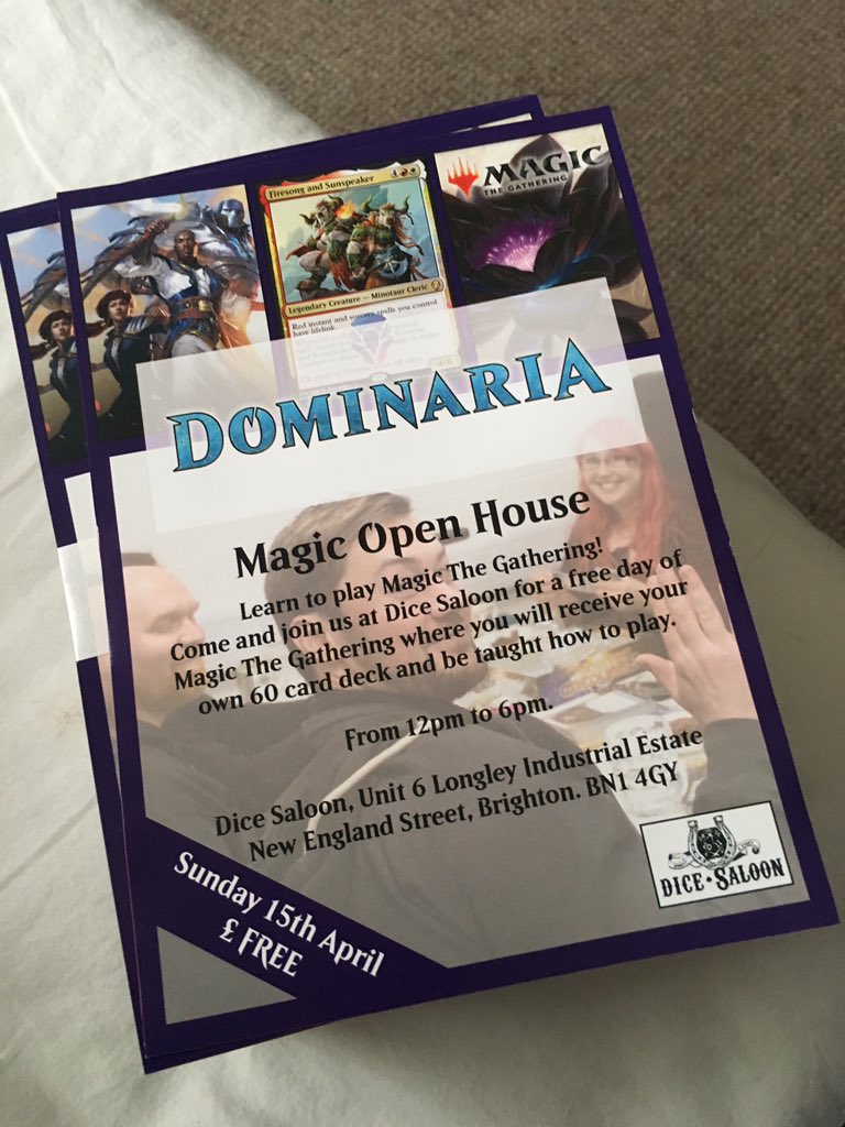 Ever wanted to learn to play #mtg #Brighton #free