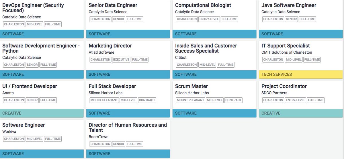 CHSdigital's tweet photo. Looking for a new job? Or know someone who would be a good fit for one of these positions? Check this out: https://t.co/l5xFjfoLgy
#chstech #chsjobs #WhereTechWorks #TechonomicDevelopment https://t.co/Qja8goIXl1