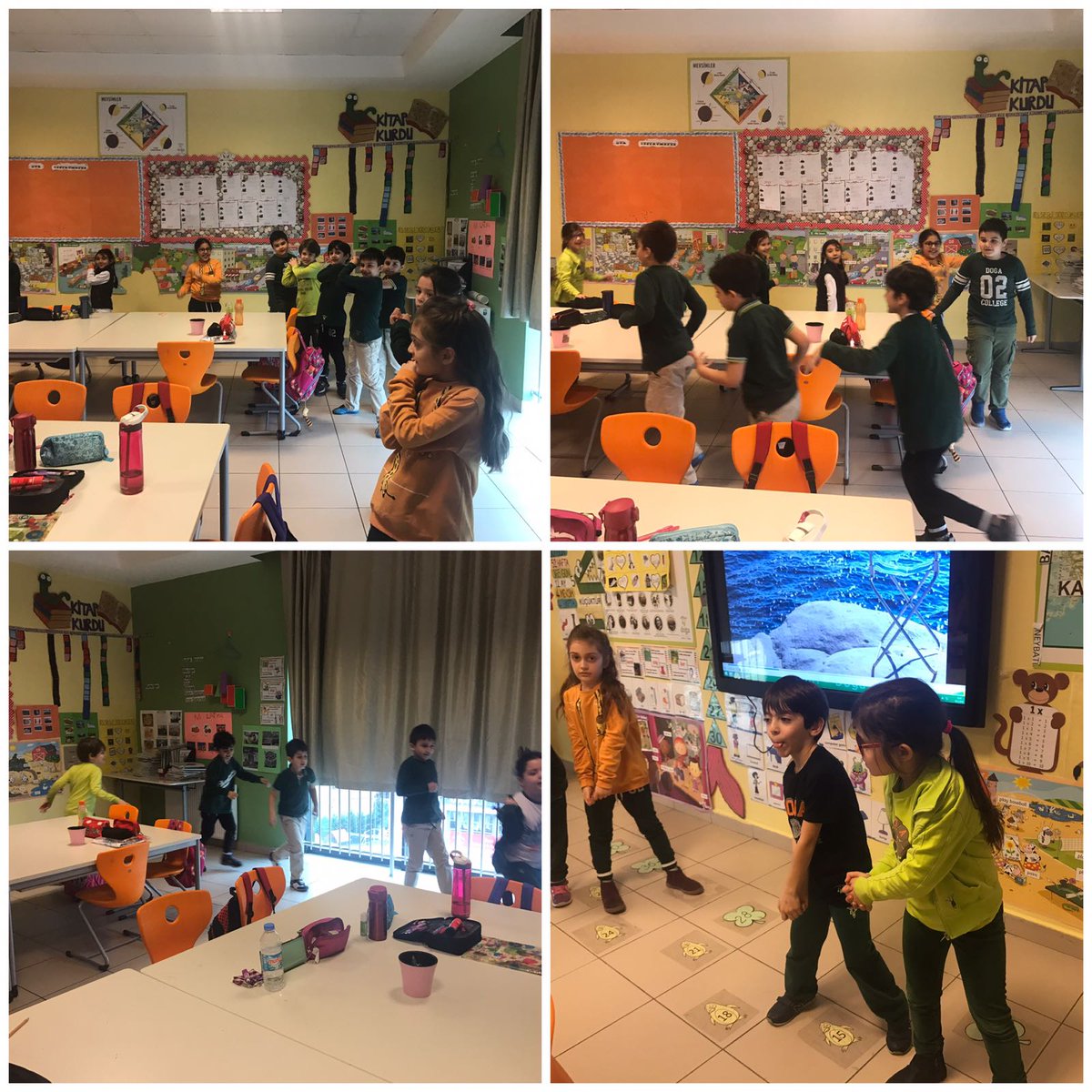 Deryakok35Kok's tweet photo. #FREEZEGAME
It is great to dance and mime the sports and hobbies! We consolidated new vocabularies through "Freeze!" game.
Spor ve hobileri taklit ve dansla birleştirip canlandırmak harika! Yeni kelimeleri "Freeze!" oyunu ile pekiştirdik. " @ece_hamret @Bahcesehr2_Doga https://t.co/OUmmjHf1pc
