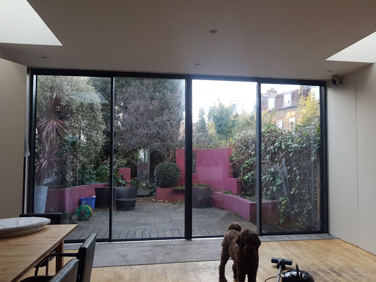 DWLWindows's tweet image. At this project in Putney, South West London, we supplied and installed this set of architectural slimline sliding doors completing a beautiful extension. #HomeDesign #NewView #ReadyForTheSummer #SlidingDoor #Slimline