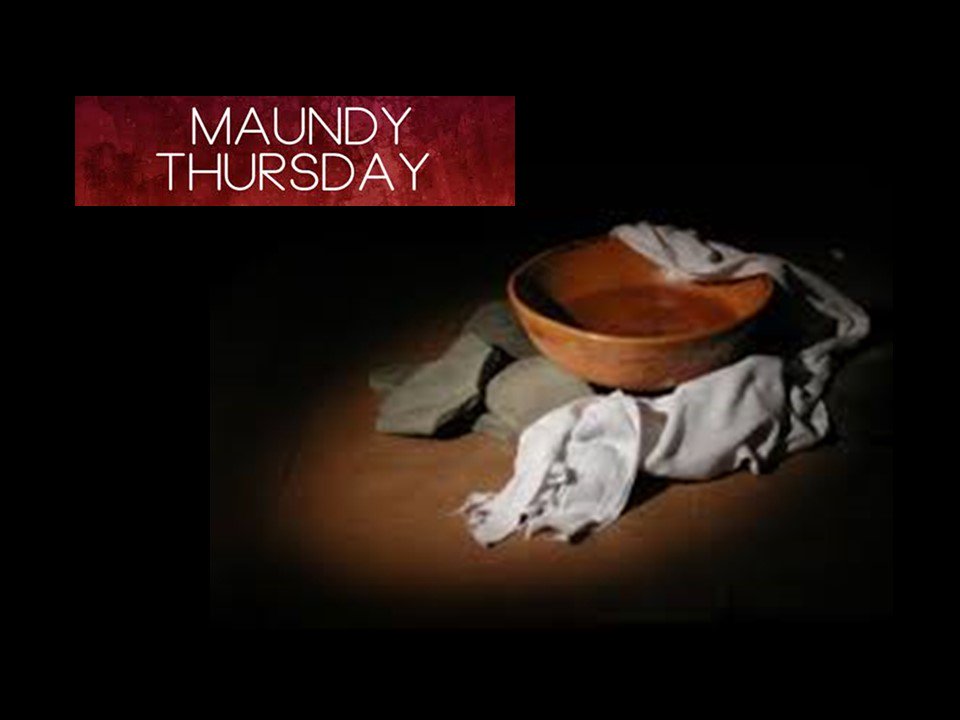 CORPewaukee's tweet photo. The Gospel for Maundy Thursday comes from John 13:1-17, 31b-35. https://t.co/cfBp5qnHfA https://t.co/KegW96T90Y