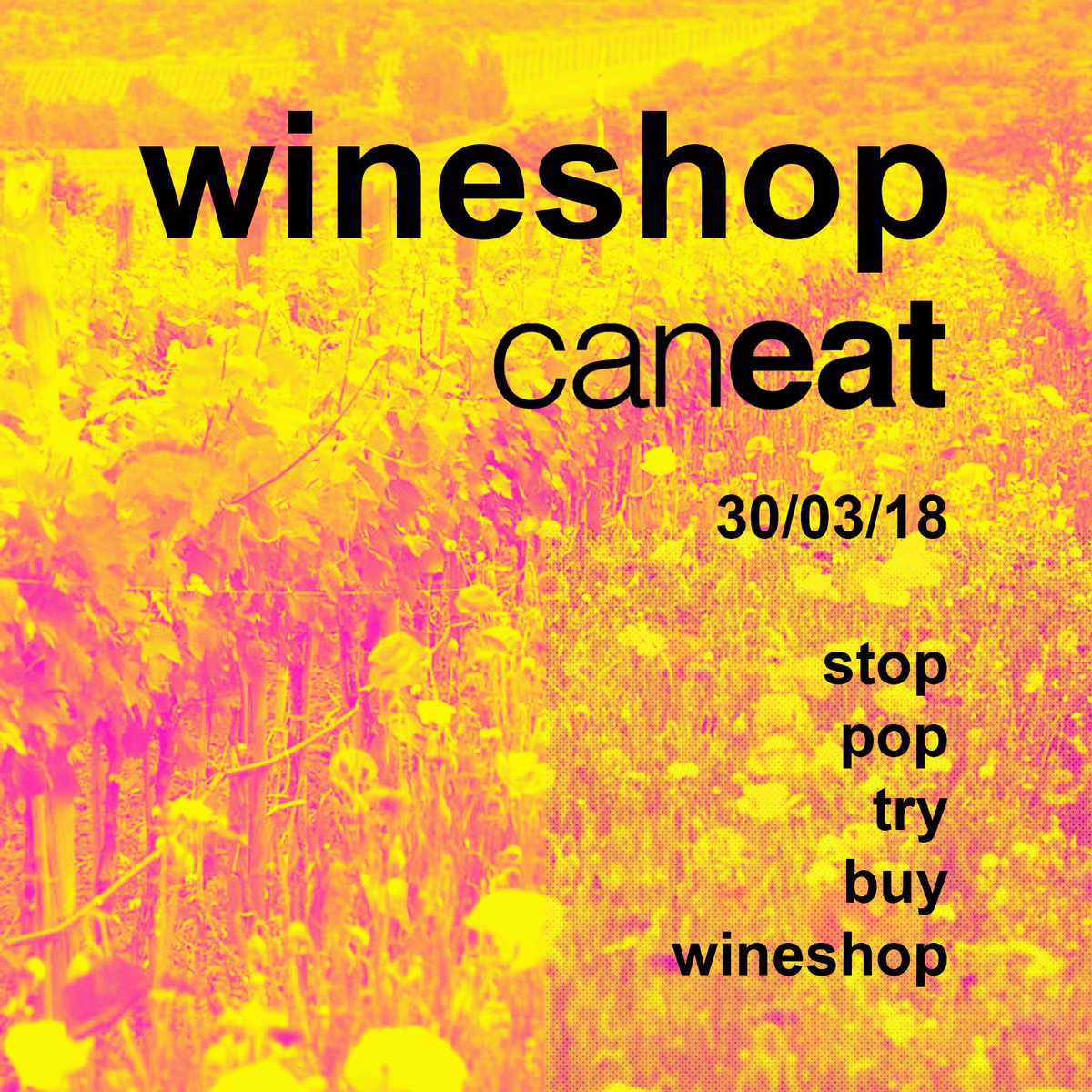 WineFreedomUK's tweet photo. We’re doing a WINESHOP @caneatcafe tomorrow from 1pm 
TRY
BUY
DRINK IN
TAKE AWAY
SHAKE YA BOOTY
#wineshop #naturalwine #winefreedom #vivastirchley https://t.co/ywPhDqBZj6