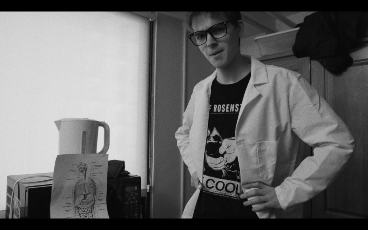 tfk4all's tweet photo. Repping @jeffrosenstock by wearing a We Cool? shirt in my FIRST MUSIC VIDEO because Jeff &amp; BTMI! inspired me to self-record my 1st album DIY instead of spending ALL OF MY SUMMER JOB $$ on recording. This has been so artistically liberating. Thanks! https://t.co/bftddklovL https://t.co/HDyD65QQpu